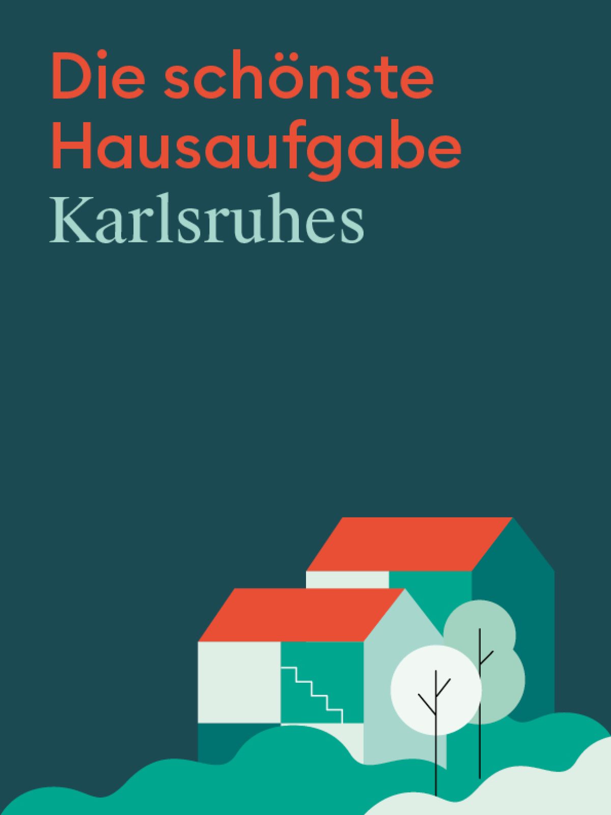 Flyer zur Kampagne Hausaufgabe