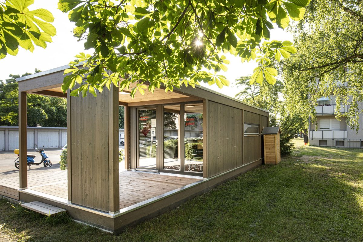 Außenansicht Servicebüro Nordweststadt