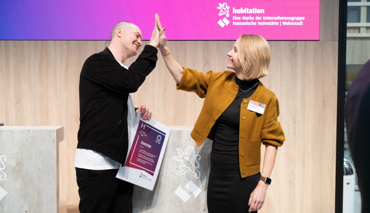 Gewinner swarmlab und Volkswohnung